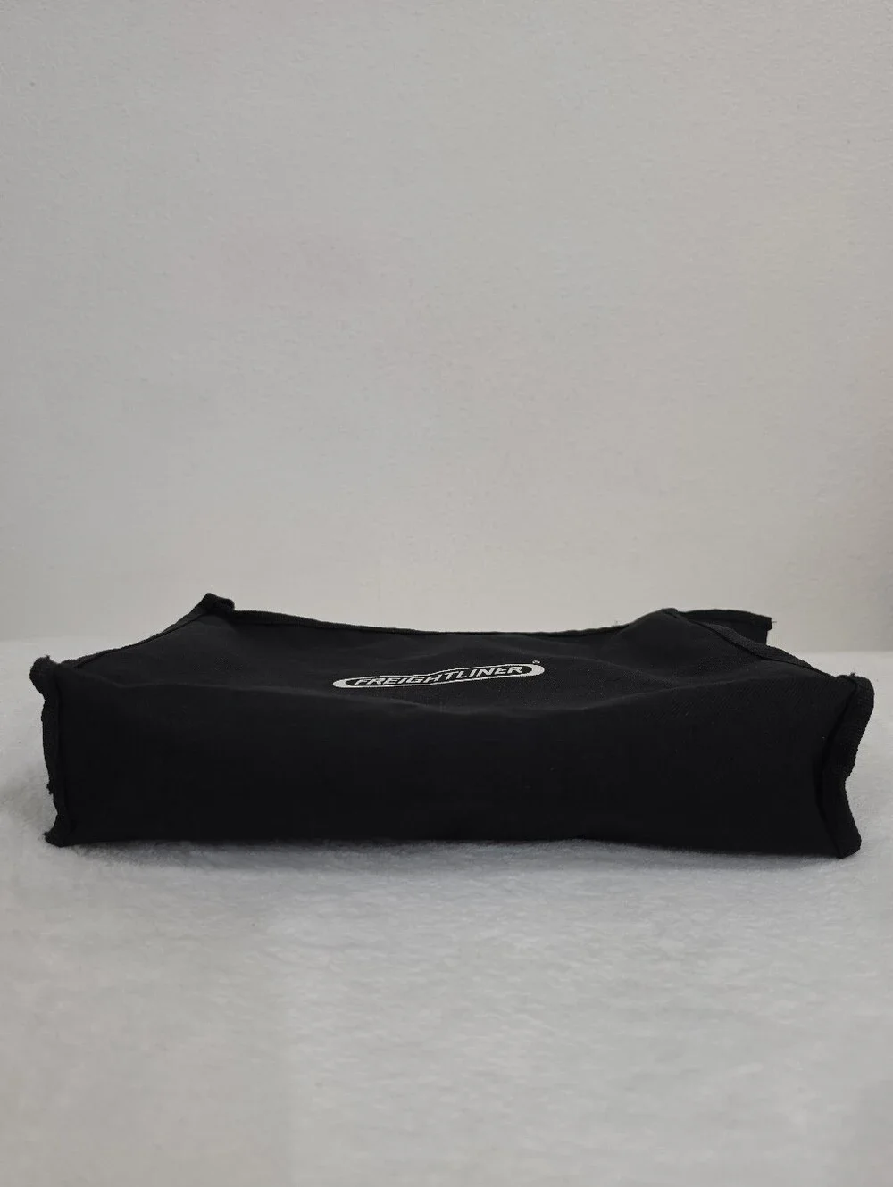 Frieghtliner Zippered Travel Pouch in Black & White